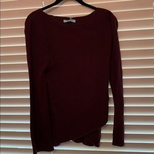 Burgundy sweater